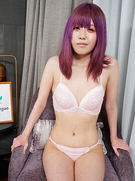 Very-Sexy.com presents: Asian girl Shiori Fujimori displays her petite tiny tits and unveils her complete nakedness in a solo